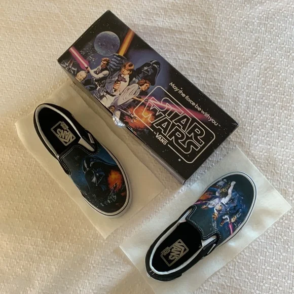 Vans | Shoes | Rare Star Wars Slipon Vans Size 45 | Poshmark display picture 3